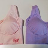 ヴィアージュナイトブラのピンクとパープル